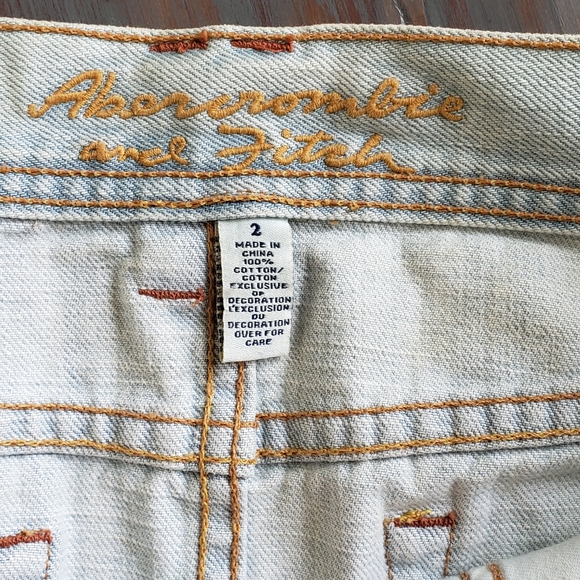 Abercrombie & Fitch Embellished Denim Skirt - Picture 6 of 7